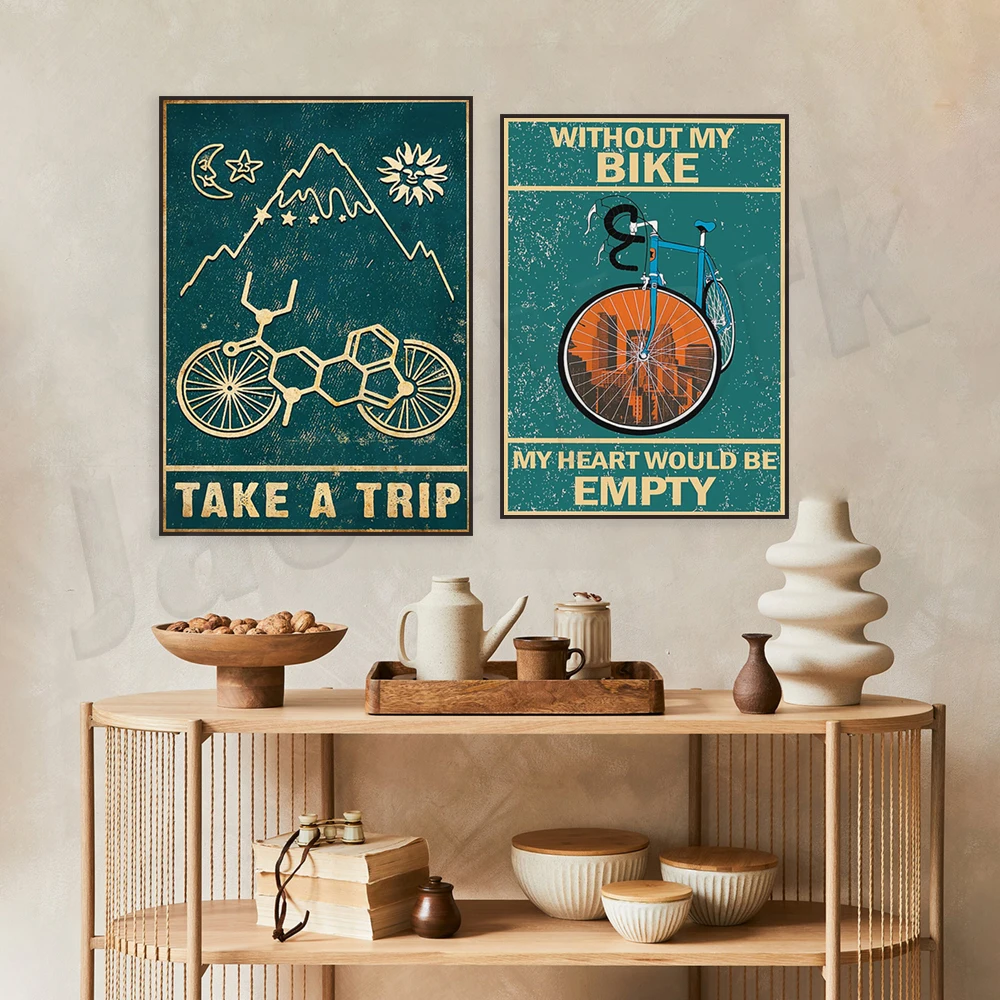 Mountain Biking Europe - จักรยานเสือภูเขาพิมพ์,จักรยานเสือภูเขาโปสเตอร์ท่องเที่ยวภาพวาดผ้าใบห้องนั่งเล่นตกแต่งบ้านบทคัดย่อ Wall Art, จักรยานของขวัญ