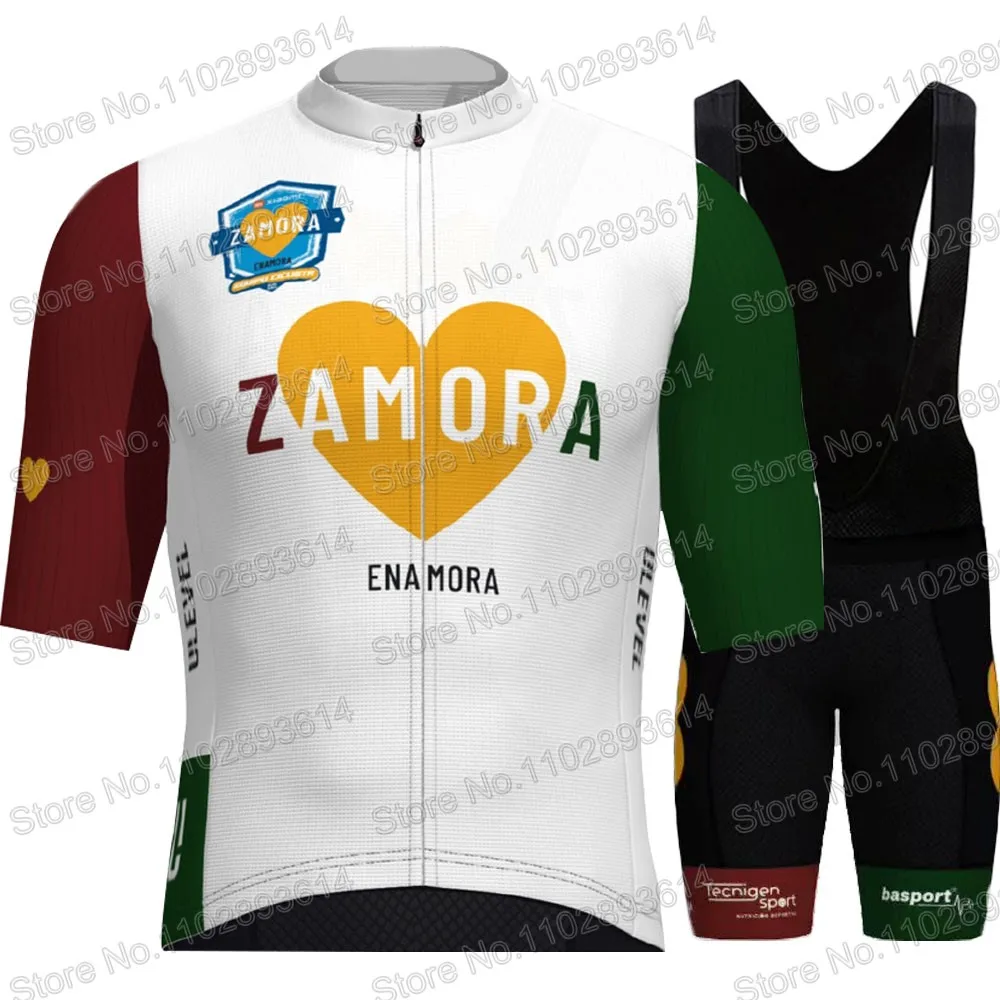 Mountain Biking Shorts - Zamora enamora 2023ชุดเสื้อเจอร์ซีย์นักปั่นแขนสั้นสเปนเสื้อขี่จักรยานเสื้อสูทจักรยานกางเกงขาสั้น MTB Maillot ropa