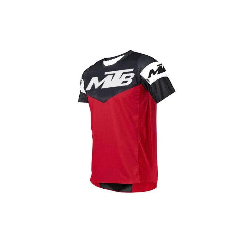 Mountain Biking Shorts - เสื้อยืดแขนสั้นผู้ชายสำหรับมอเตอร์ครอส ออฟโรด มอเตอร์ไซค์ จักรยานเสือภูเขา เอนดูโร ดートไบค์