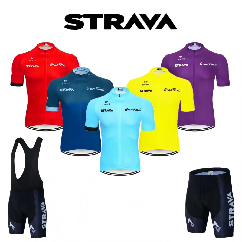 Mountain Biking Shorts - STRAVA ชุดขี่จักรยานเสื้อผ้าขี่จักรยานสําหรับผู้ชายจัมเปอร์ขี่จักรยานผู้ชายกางเกงขาสั้นขี่จักรยานจักรยานเสือภูเขาจักรยานเสือหมอบขี่ Ruit