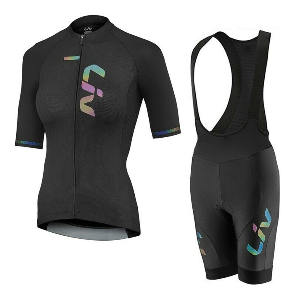 Mountain Biking Shorts - ชุดกางเกงขาสั้นสำหรับเสื้อเจอร์ซีย์นักปั่นชุดปั่นจักรยานเสือภูเขาแขนสั้น19D ผู้หญิงชุดปั่นจักรยานเสื้อสำหรับใส่ปั่นจักรยานเสื้อสำหรับผู้หญิง
