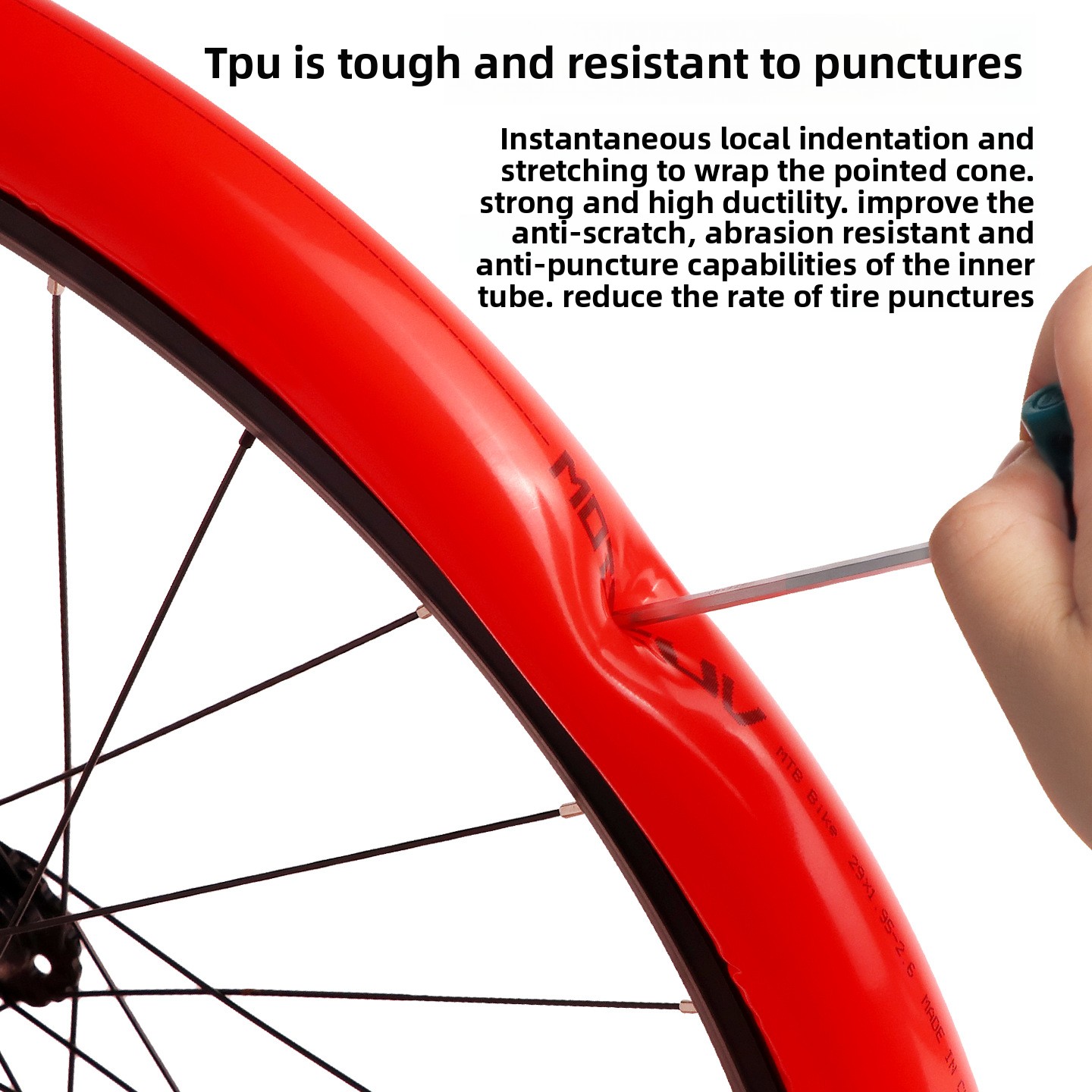 ยางในจักรยานเสือภูเขา TPU ขนาด - Mountain Biking Shoes บทวิจารณ์และราคา