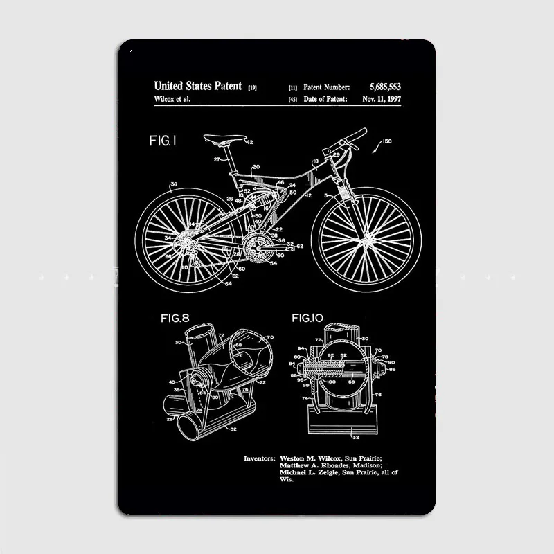 ป้ายโลหะตกแต่งผนังลายจักรยานเส - Mountain Biking Europe บทวิจารณ์และราคา